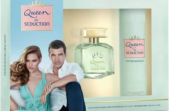 Antonio Banderas parfums pour femmes: Reine de la séduction, Golden her Secret, Blue Seduction, Queen. Prix ​​et avis