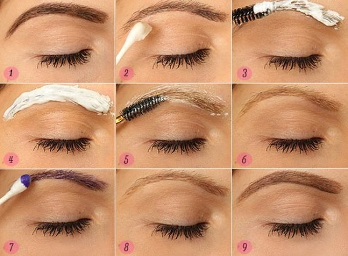 Les meilleures teintes de sourcils: Estel (Estelle), Refectocil (Refektocil), Igora (Igora, Elan (Elan), Rokolor, Enigma, Tuya. Commentaires, instructions pour teindre correctement les sourcils