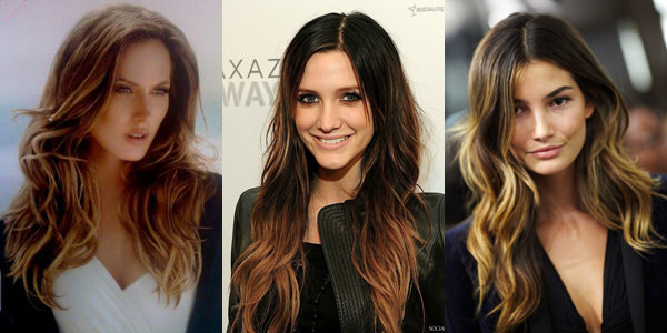 Faits saillants sur les cheveux noirs. Photo: blanc, rouge, couleur. Comment faire pour court, long, moyen, teint