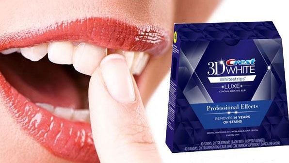 Bandes de blanchiment des dents: blanc 3D, mélangez un Med, Crest, Rigel, Advanced dents, Oral Pro, Bright light. Prix ​​en pharmacie