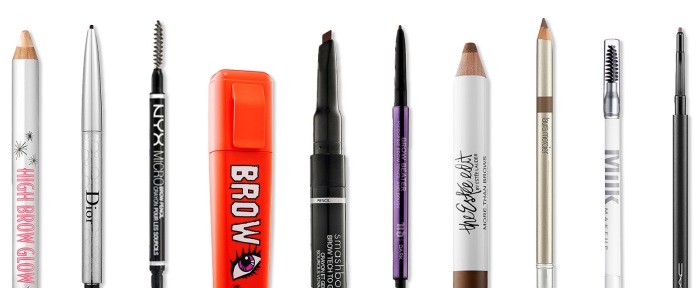 Crayon à sourcils. Guide du débutant: étanche, poudreux, cireux, durable