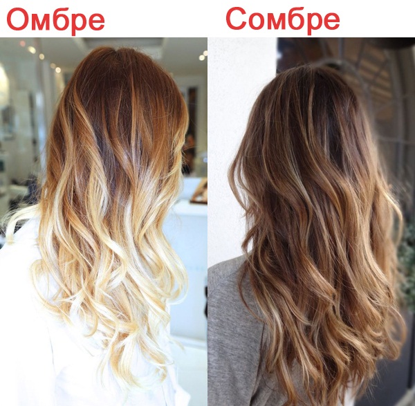 Coloration sombre sur les cheveux foncés. Photo, différence avec ombre, balayazh, shatush. Comment le faire à la maison