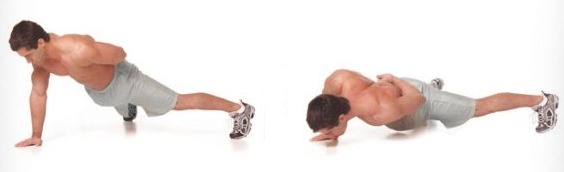 Programme push-up pour les débutants. Table pour gagner de la masse musculaire, perdre du poids, pomper les muscles pectoraux, pour tous les muscles du corps