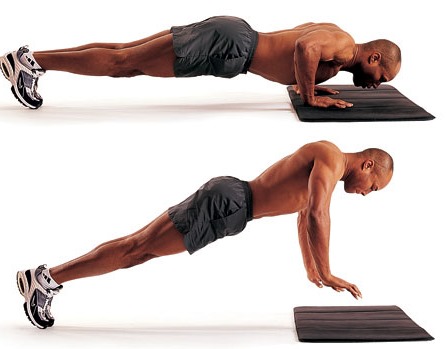 Programme push-up pour les débutants. Table pour gagner de la masse musculaire, perdre du poids, pomper les muscles pectoraux, pour tous les muscles du corps