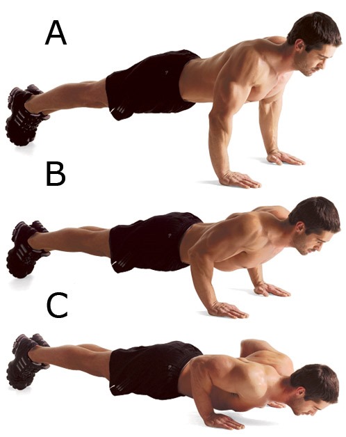 Programme push-up pour les débutants. Table pour gagner de la masse musculaire, perdre du poids, pomper les muscles pectoraux, pour tous les muscles du corps