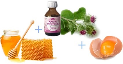 Huile de bardane au poivre rouge dans les masques pour les cheveux, les cils et les sourcils. Recettes à utiliser avec l'huile de ricin, l'ortie, la moutarde