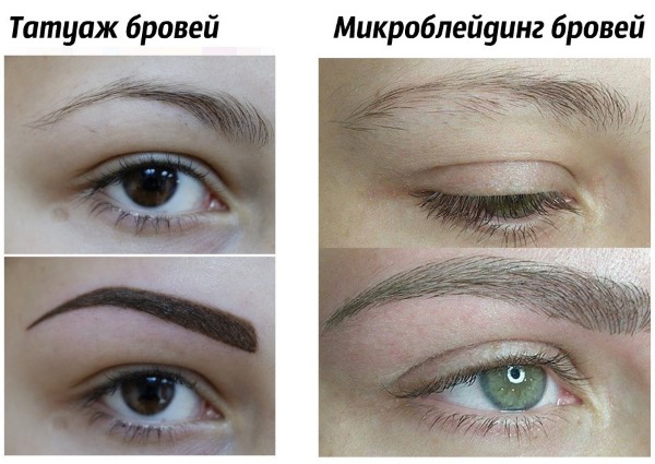 Sourcils poudrés. Qu'est-ce que c'est, photos avant et après le tatouage, technique de pulvérisation, combien de temps dure-t-il