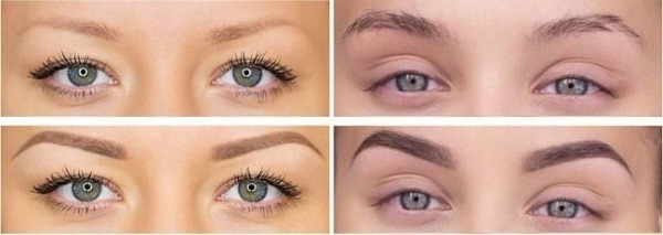 Sourcils poudrés. Qu'est-ce que c'est, photos avant et après le tatouage, technique de pulvérisation, combien de temps dure-t-il