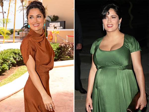 Salma Hayek. Des photos dans sa jeunesse, sur la plage, en lingerie, au quotidien. Chirurgie plastique