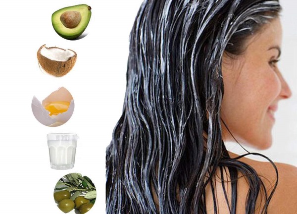 Masque pour cheveux gras. Recettes avec œuf, miel, moutarde, argile, kéfir, cognac, bardane, huile de coco à la maison