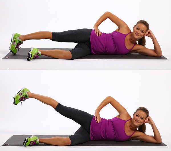 Comment enlever la culotte sur les hanches pour une fille. Exercices, complexe d'entraînement dans le gymnase