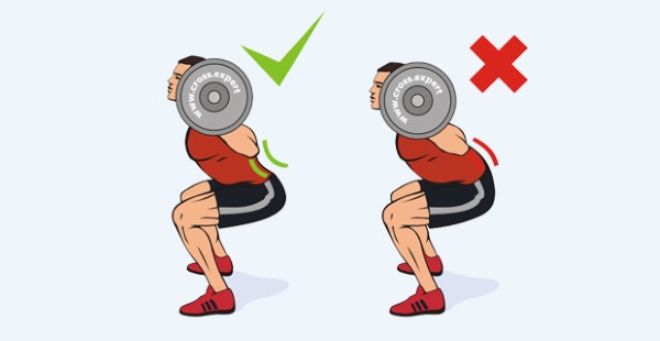 Squats avec une barre sur les épaules. Technique d'exécution, avantages, quels muscles travaillent