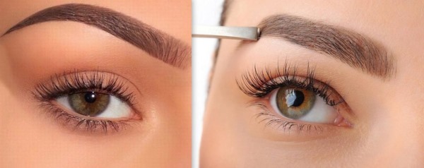 Époussetage poudreux des sourcils. Qu'est-ce que c'est, comment est-ce fait, le prix du maquillage permanent, du microblading, du tatouage. Commentaires