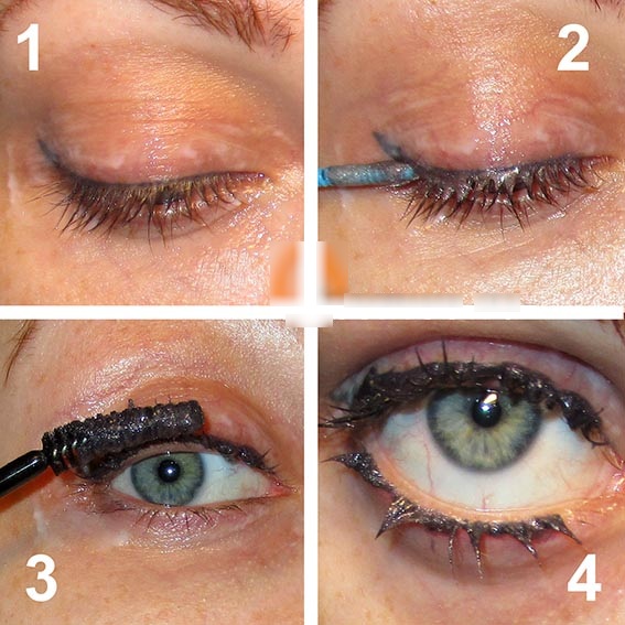 Coloration des cils. Photo, instructions étape par étape pour vous-même à la maison