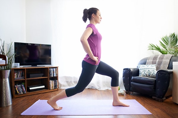 Exercices minceur à la maison pour filles en images, vidéo