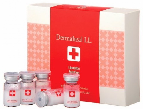 Dermaheal LL (Dermahil LL) lipolytique. Avis, prix, photos avant et après