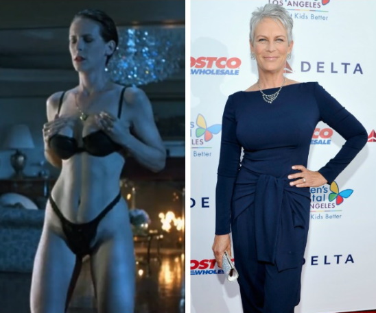 Jamie Lee Curtis. Les photos sont chaudes dans leur jeunesse, maintenant, en maillot de bain, en plastique