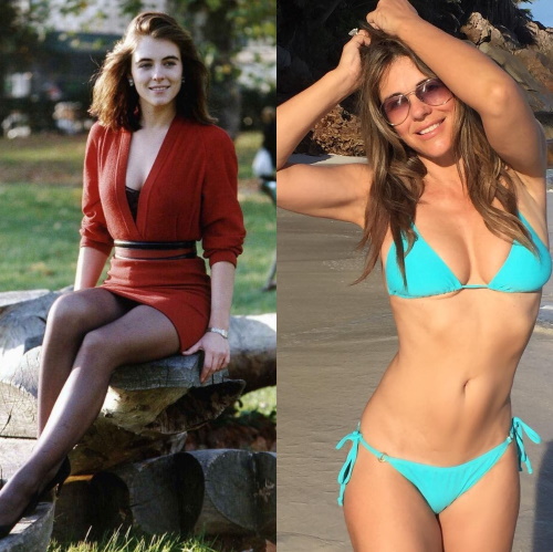 Elizabeth Hurley. Photos chaudes dans la jeunesse, en maillot de bain, plastique, biographie