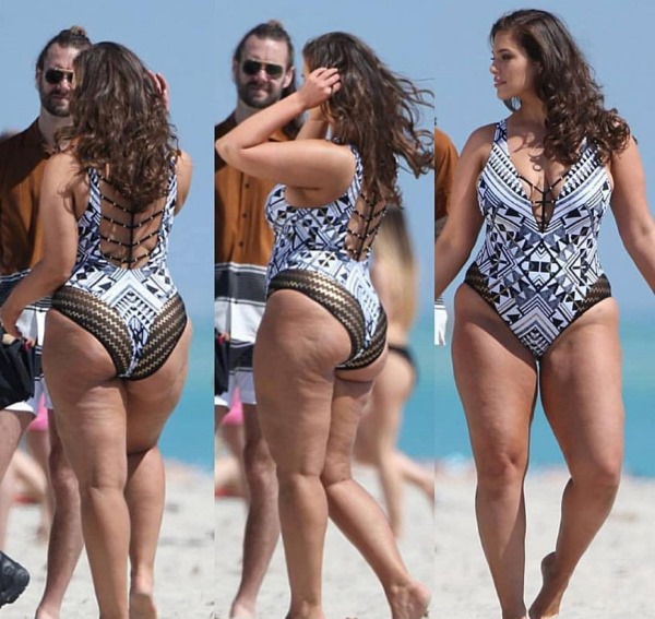 Ashley Graham. Photos chaudes, avant et après chirurgie plastique, figure, biographie, vie personnelle