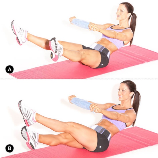 Exercice des ciseaux de jambe: quels muscles travaillent, les avantages, comment le faire