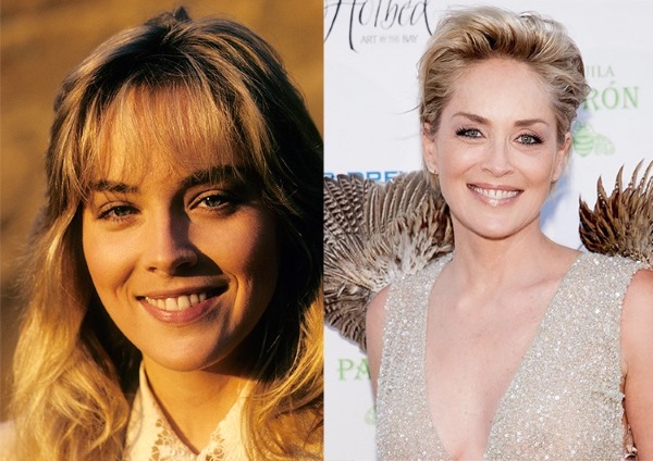 Sharon Stone. Photos chaudes dans sa jeunesse, maintenant, avant et après la chirurgie plastique, biographie, vie personnelle