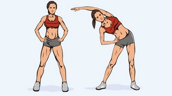 Exercices pour les muscles obliques de l'abdomen pour les femmes à la maison, au gymnase