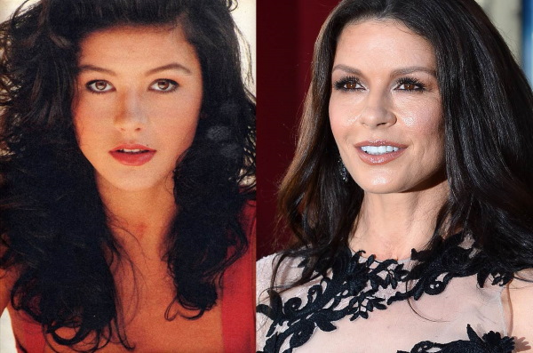 Catherine Zeta-Jones. Photos dans sa jeunesse, maintenant, sans maquillage, avant et après la chirurgie plastique, biographie