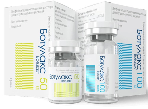 Analogues de Botox pour le visage de la production russe, France, Corée. Xeomin, Dysport, Relatox