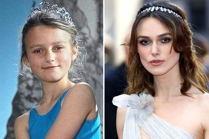 Keira Knightley. Photos de révélations, chaudes, avant et après les plastiques