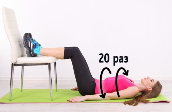 Soulever le corps sur la presse, couché sur le dos, un banc incliné avec fixation des jambes, kettlebell, poids. Quels muscles travaillent